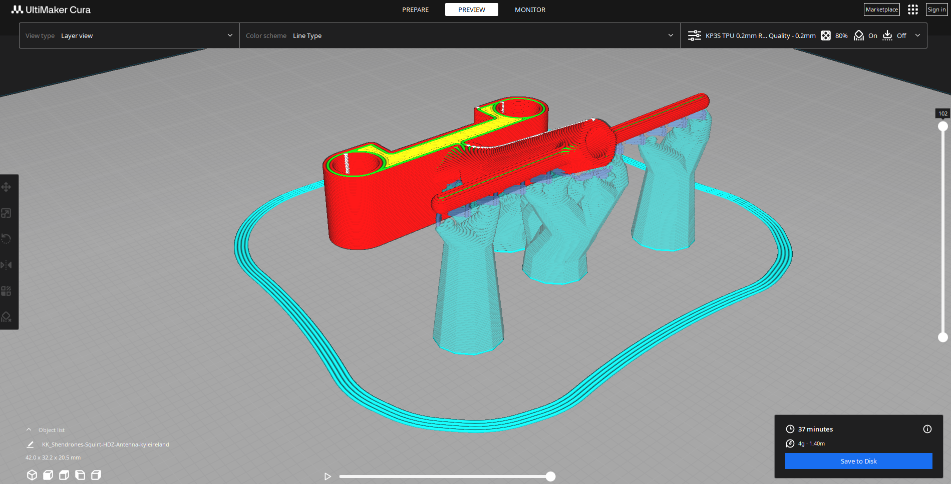 Shendrones Squirt V2 Hdzero Freestyle V2 Kit Upgrade By Kyleireland Download Free Stl Model