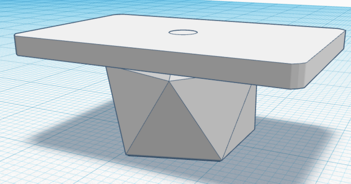 Table by The Man | Download free STL model | Printables.com
