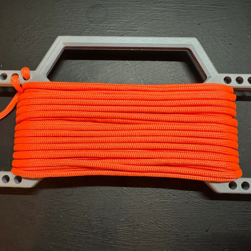 Paracord / Rope Winder (4mm diameter) by BuildX, Download free STL model
