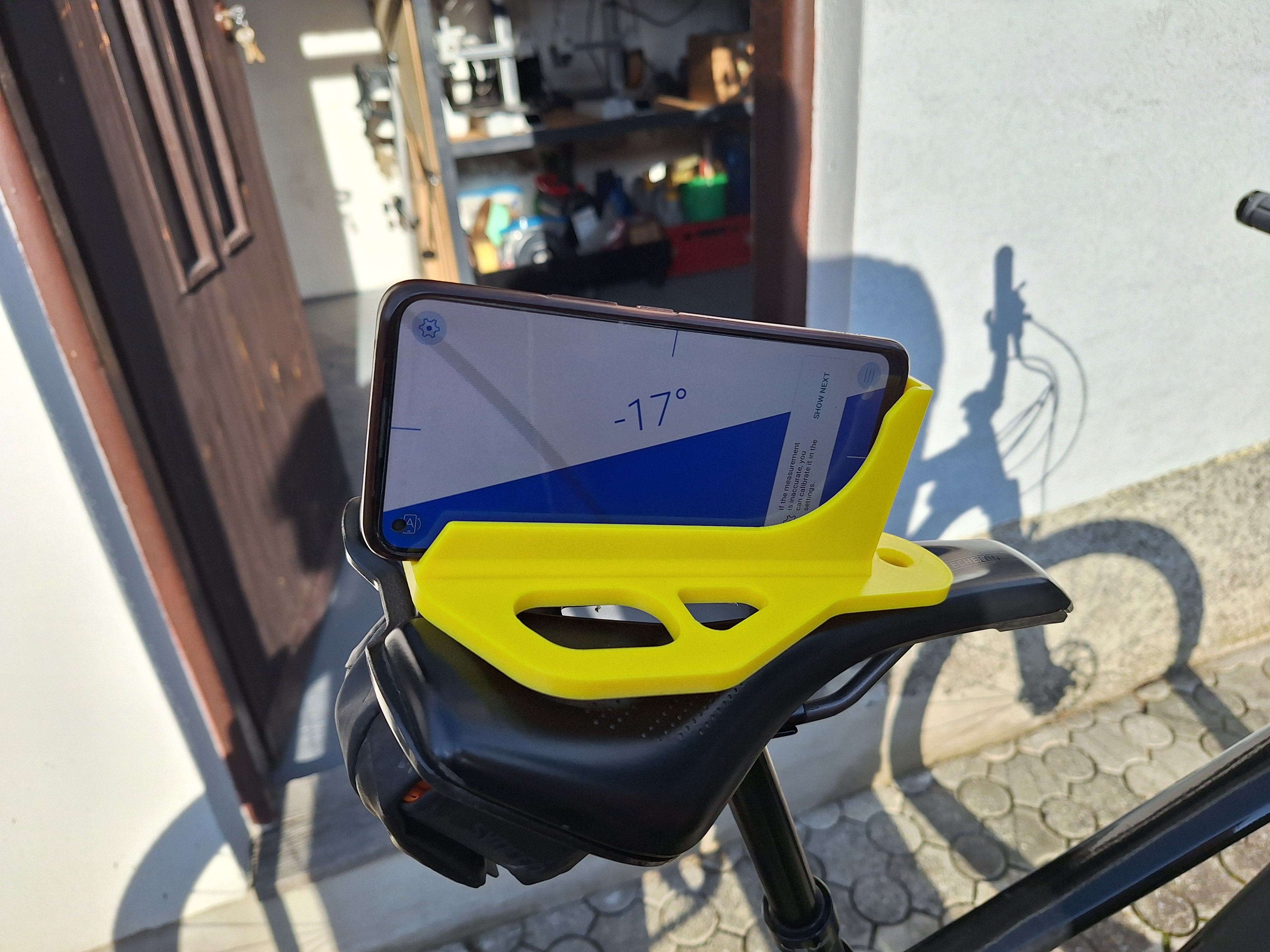 Bike Saddle Angle Tool