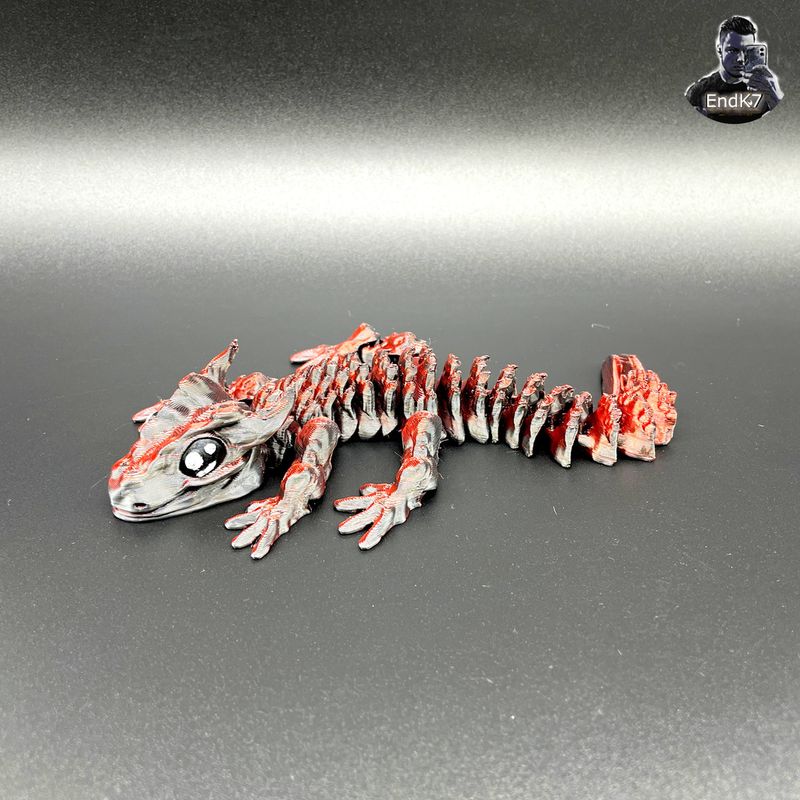 Glorious Baby Dragon - Articulated - Print in Place - No Supports ...