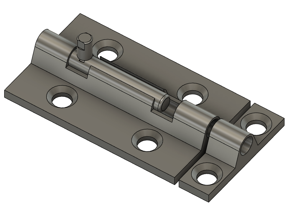 door bolt lock