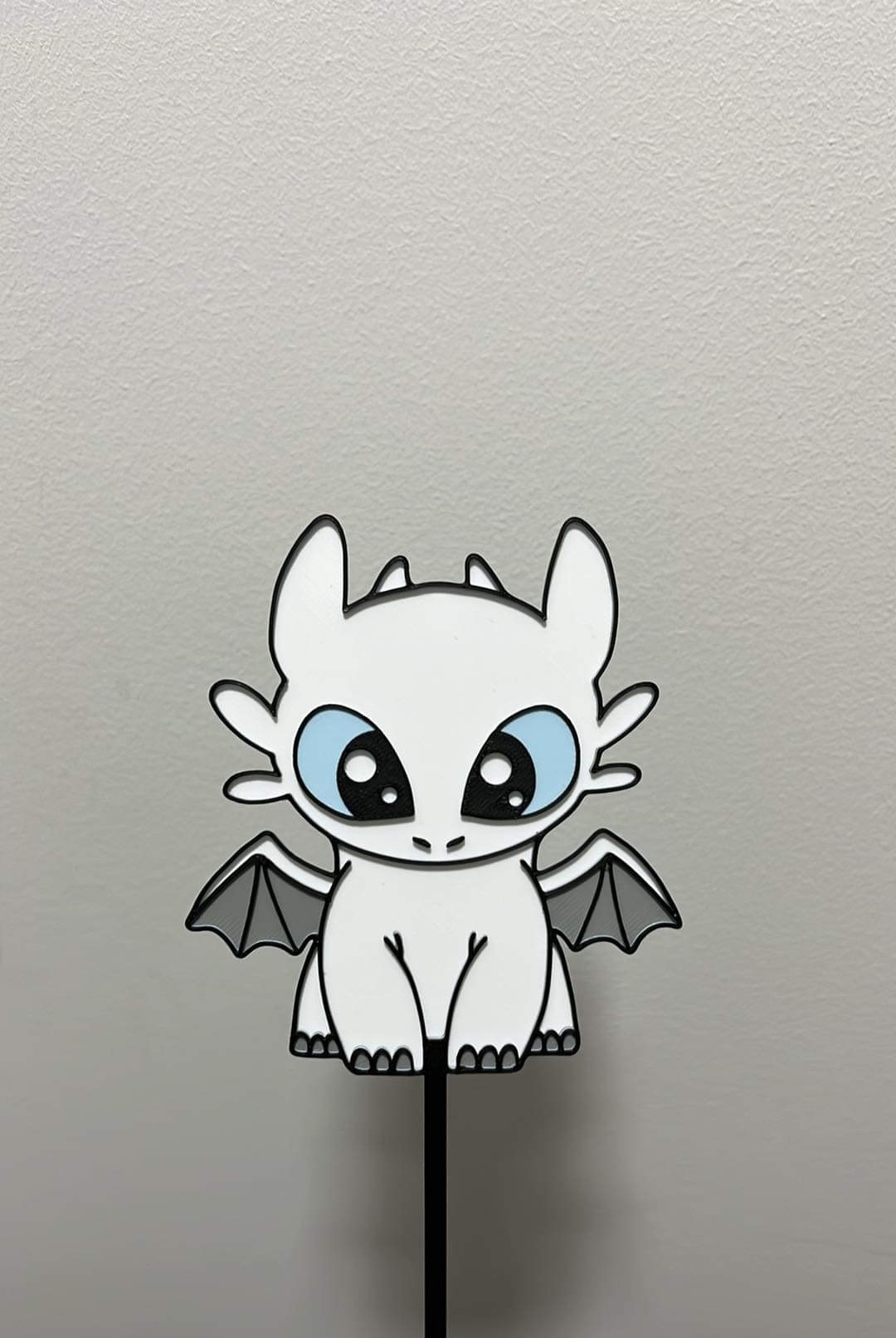 Light Fury - Cake Topper - How to Train Your Dragon - Bezzubka - Bílá ...