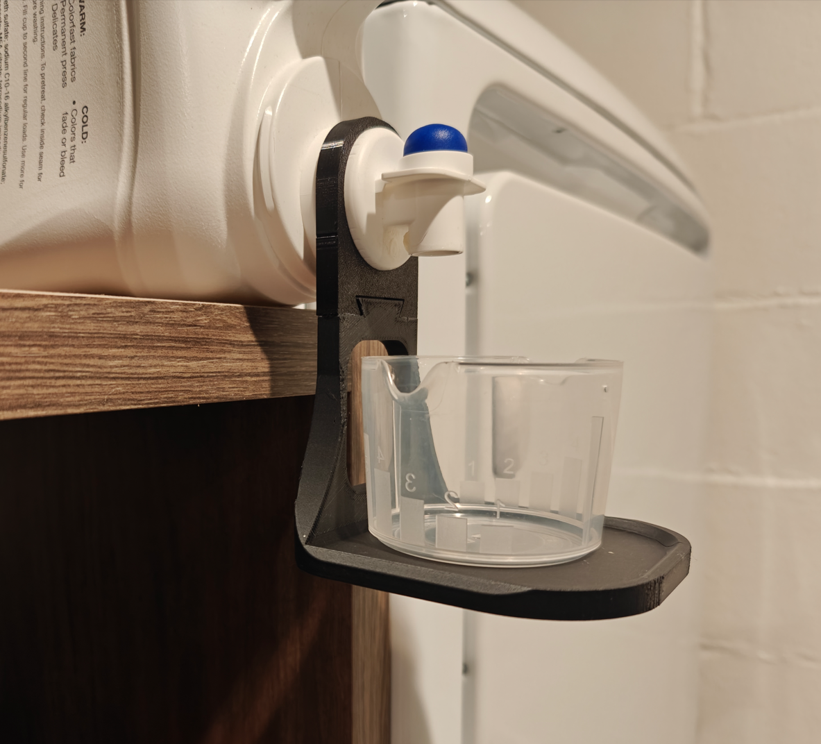 Laundry Detergent Cup Holder