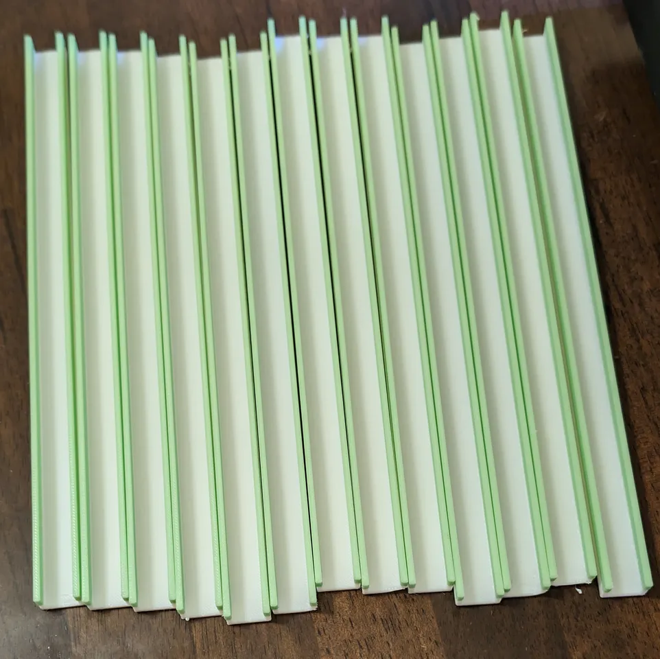 LED Channel for LED string lights by Athillion | Download free STL ...
