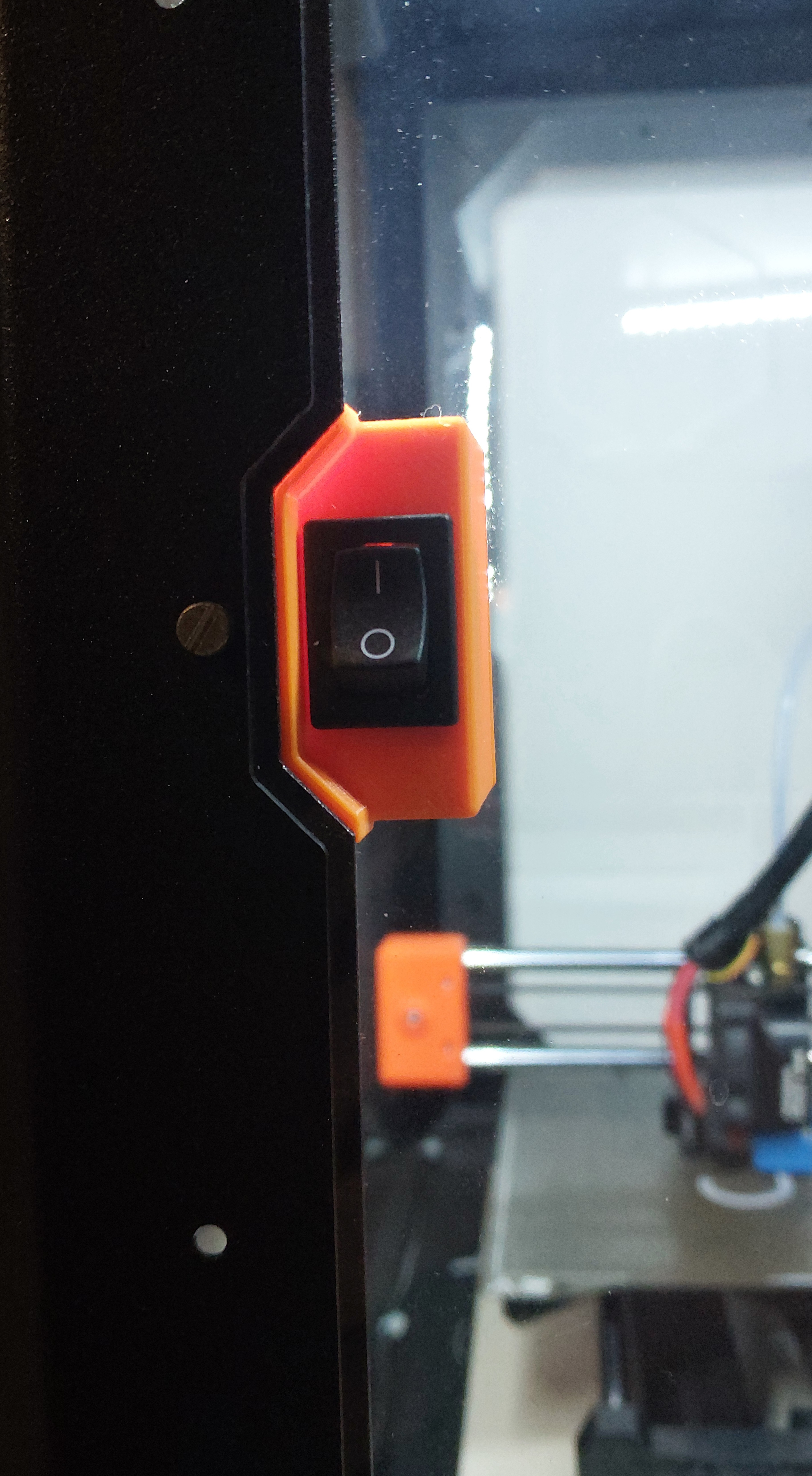 Switch holder for Prusa MK4S Enclosure