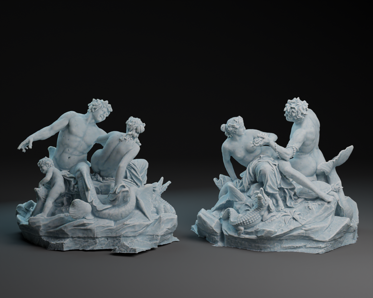 Triton and Naiad
