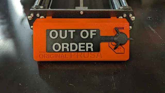 Out of Order Sign for MK3/S/+