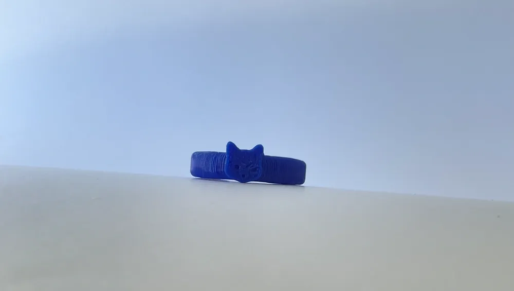 Cat ring by Scott-3d | Download free STL model | Printables.com