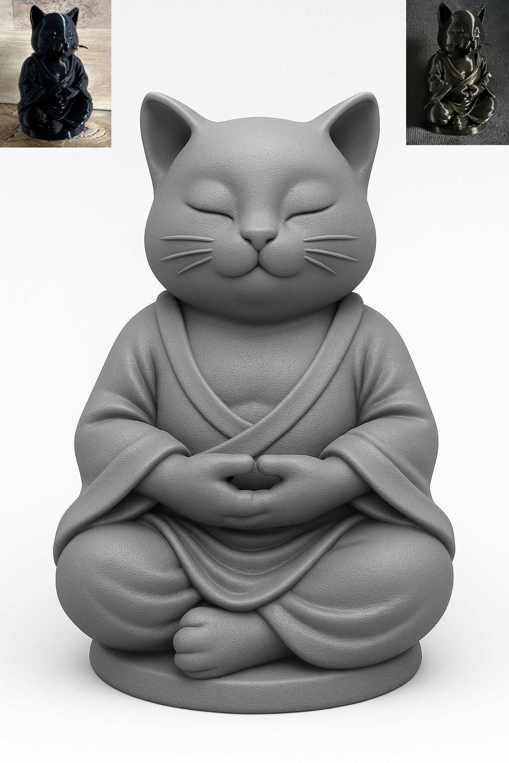 Buddha Zen Cat