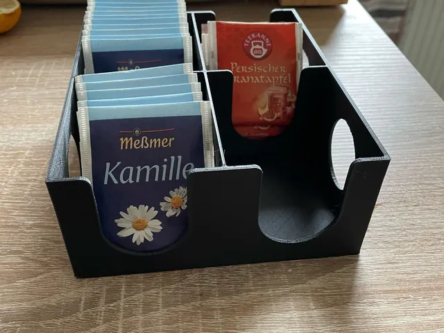 Teebeutel Aufbweharung