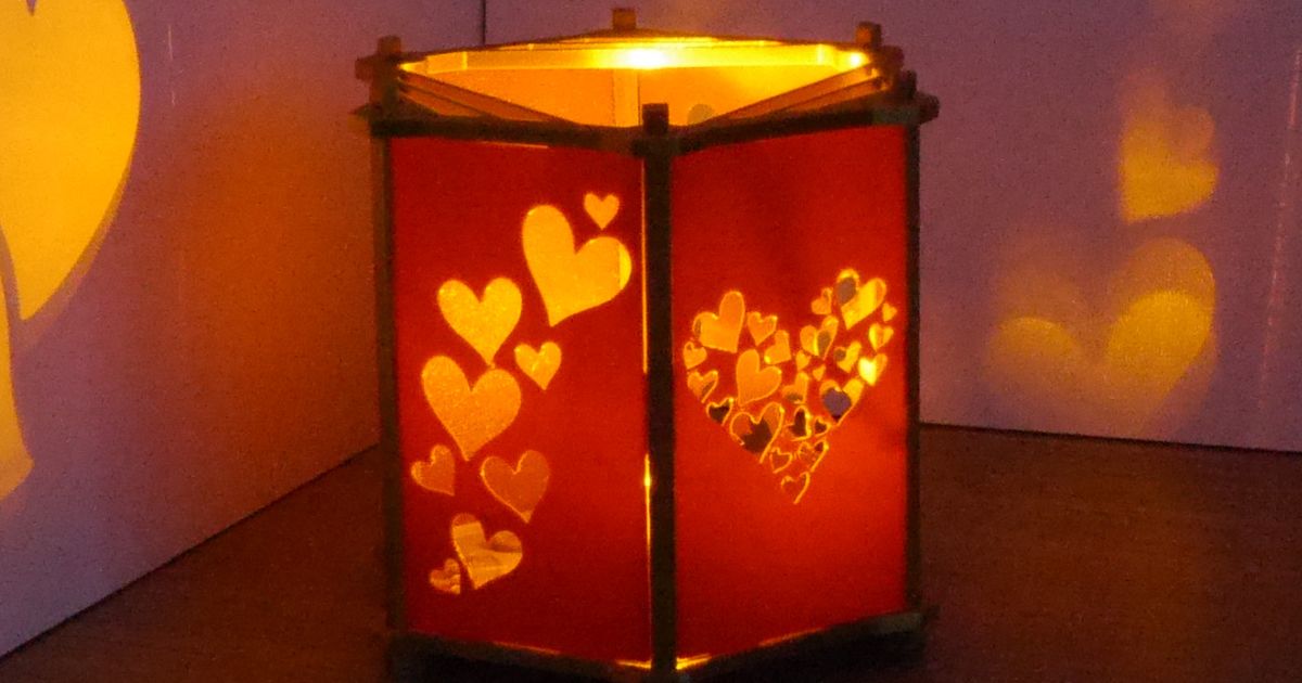 Love Lantern by C47_3d Download free STL model