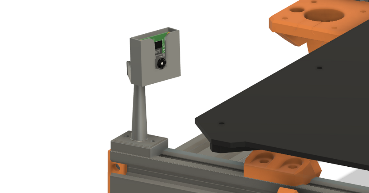 Pi Cam Holder v slot by PouOu Download free STL model Printables com