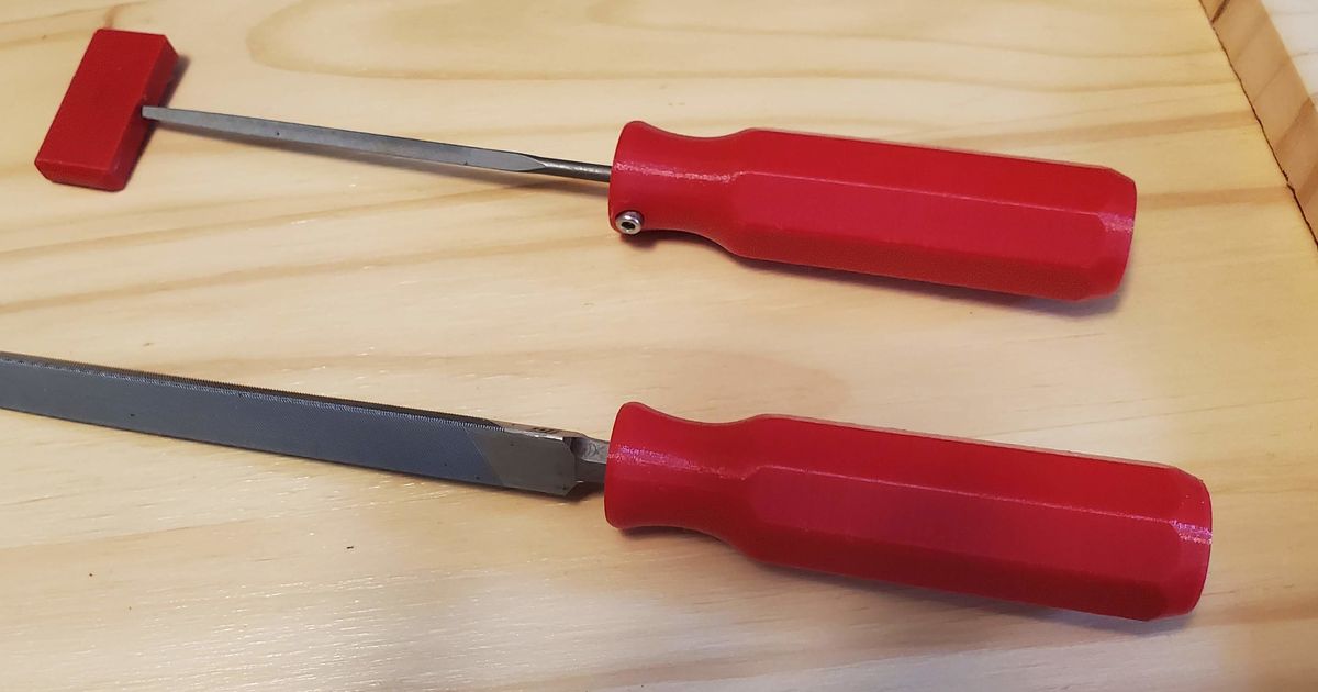 File Handle London pattern fits Bahco Needle SawSharpening File by