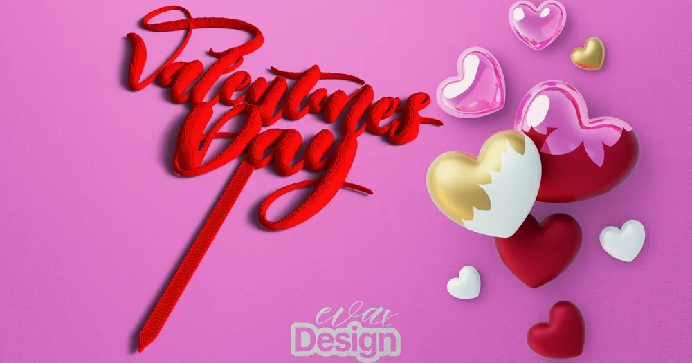 Valentine＇s Day pinprick by evax design | Download free STL model ...