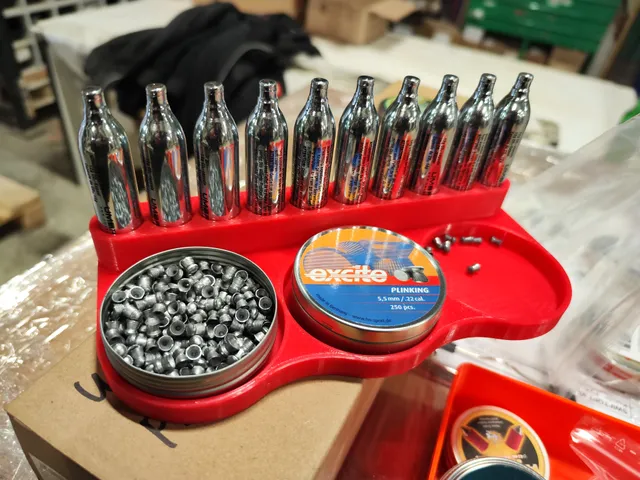 CO2 12 gram Pellet Ammo holder