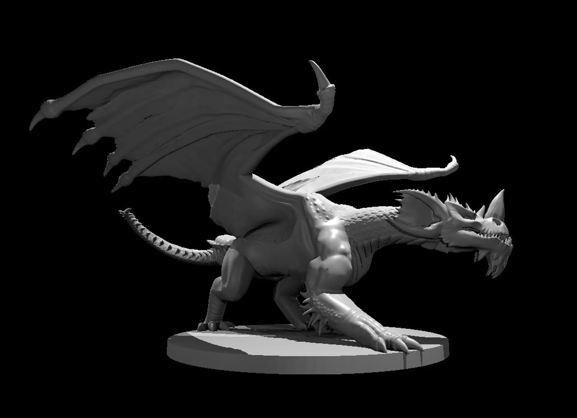 Bookend Dragon by Arke | Download free STL model | Printables.com