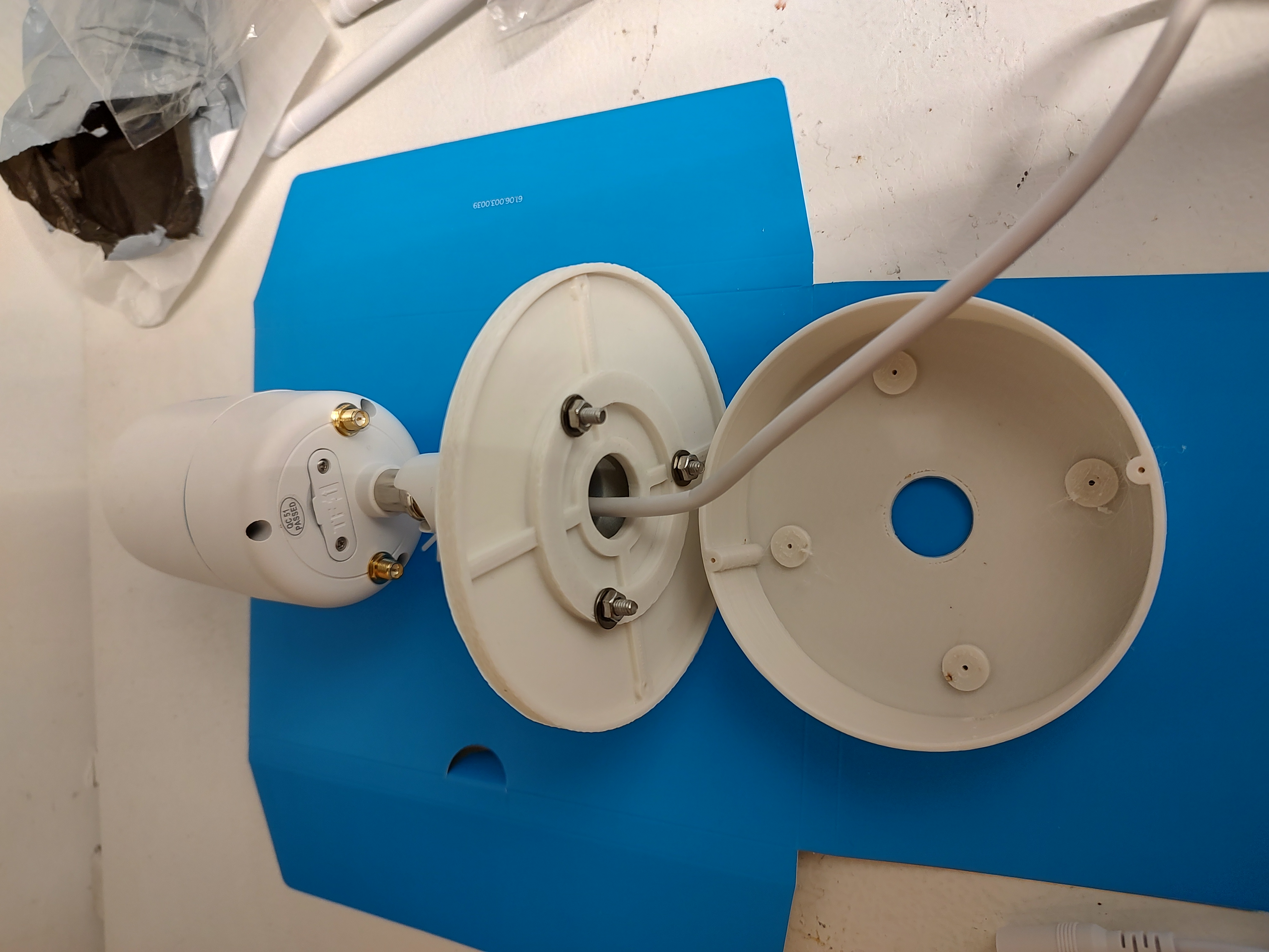 Parametric junction box for Reolink cameras with freecad