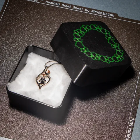 Heart jewelry box | Multicolor (Also for single nozzle printers)