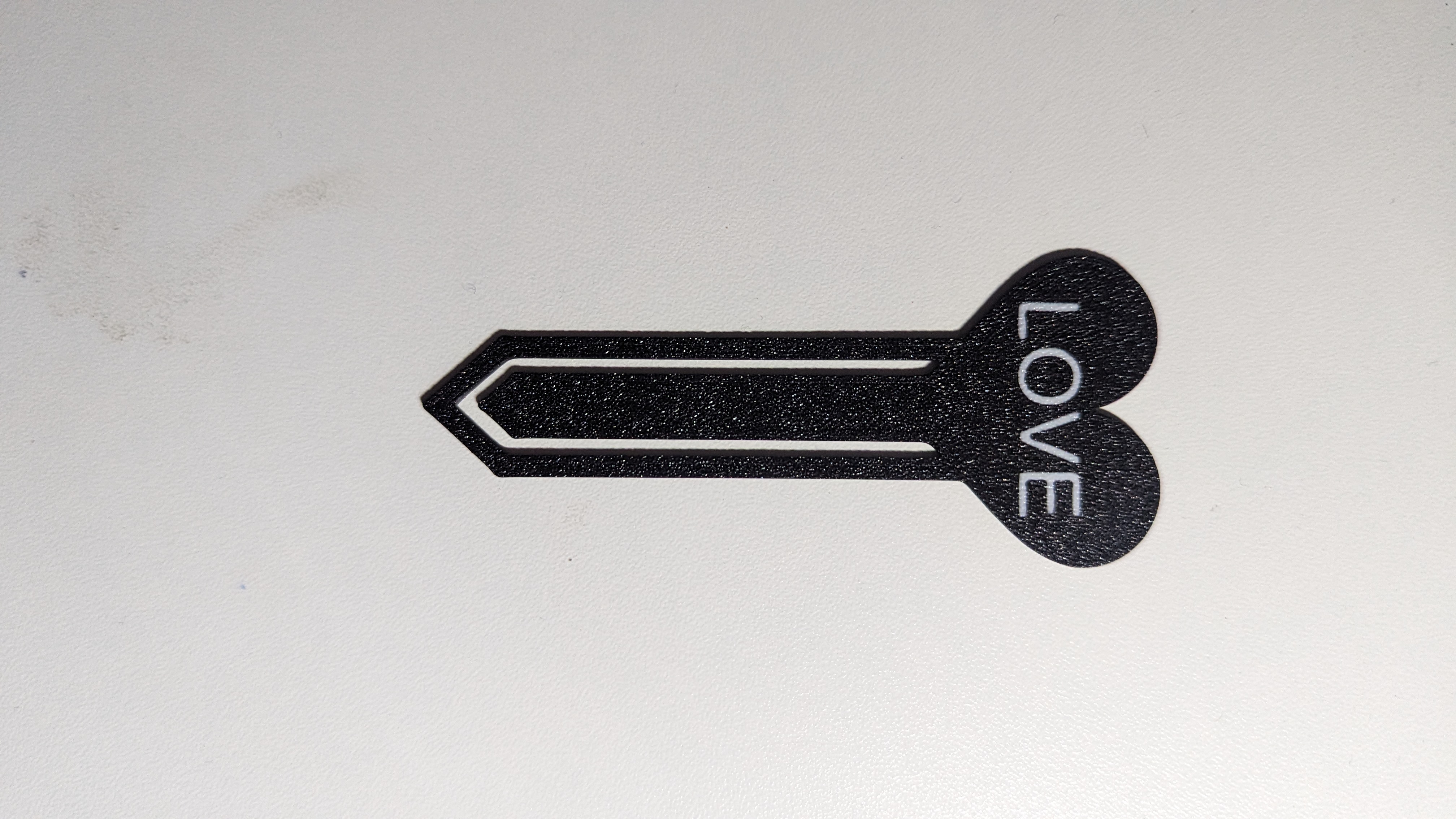 Heart Bookmark - Valentine's Day