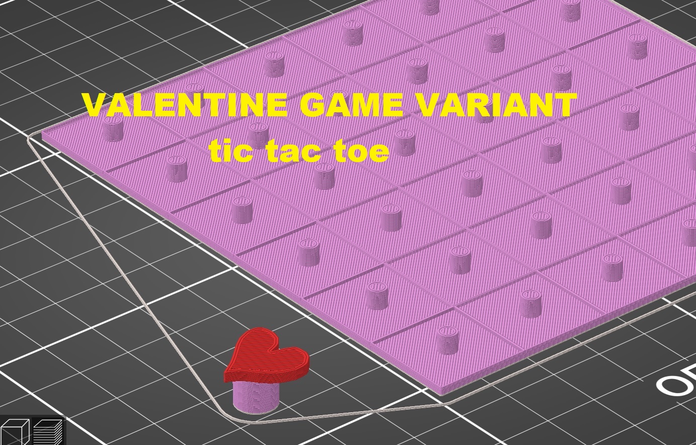 Valentine Game (tic tac toe)