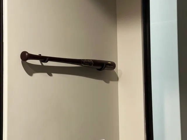 Baseball Bat Holder - Horizontal and Minimal