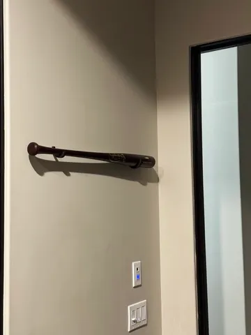 Baseball Bat Holder - Horizontal and Minimal