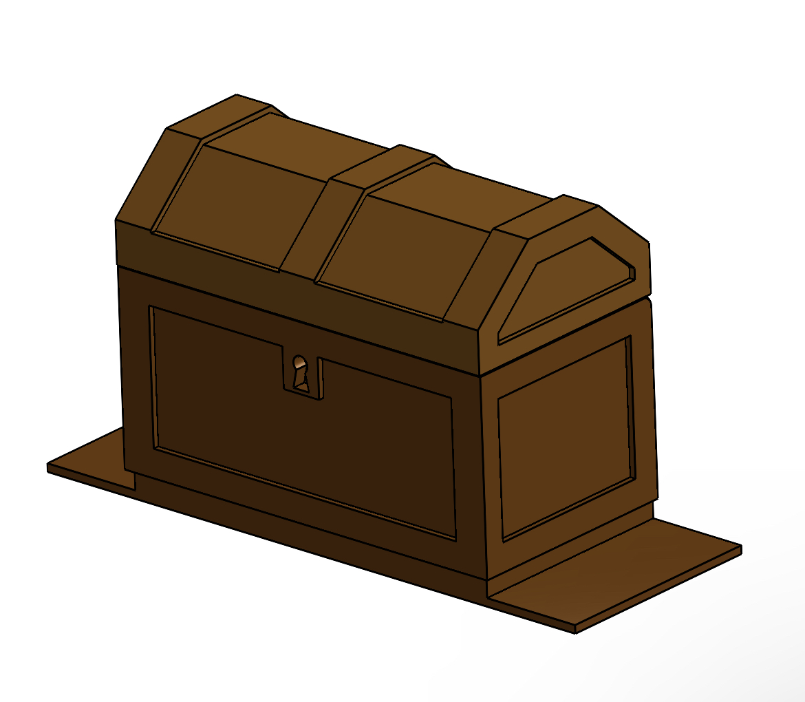 Bubble treasure chest