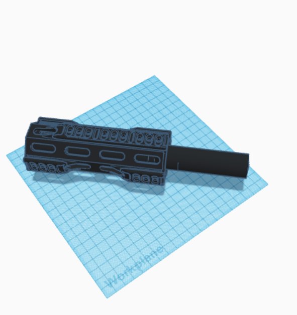 extended nerf barrel with suppresser