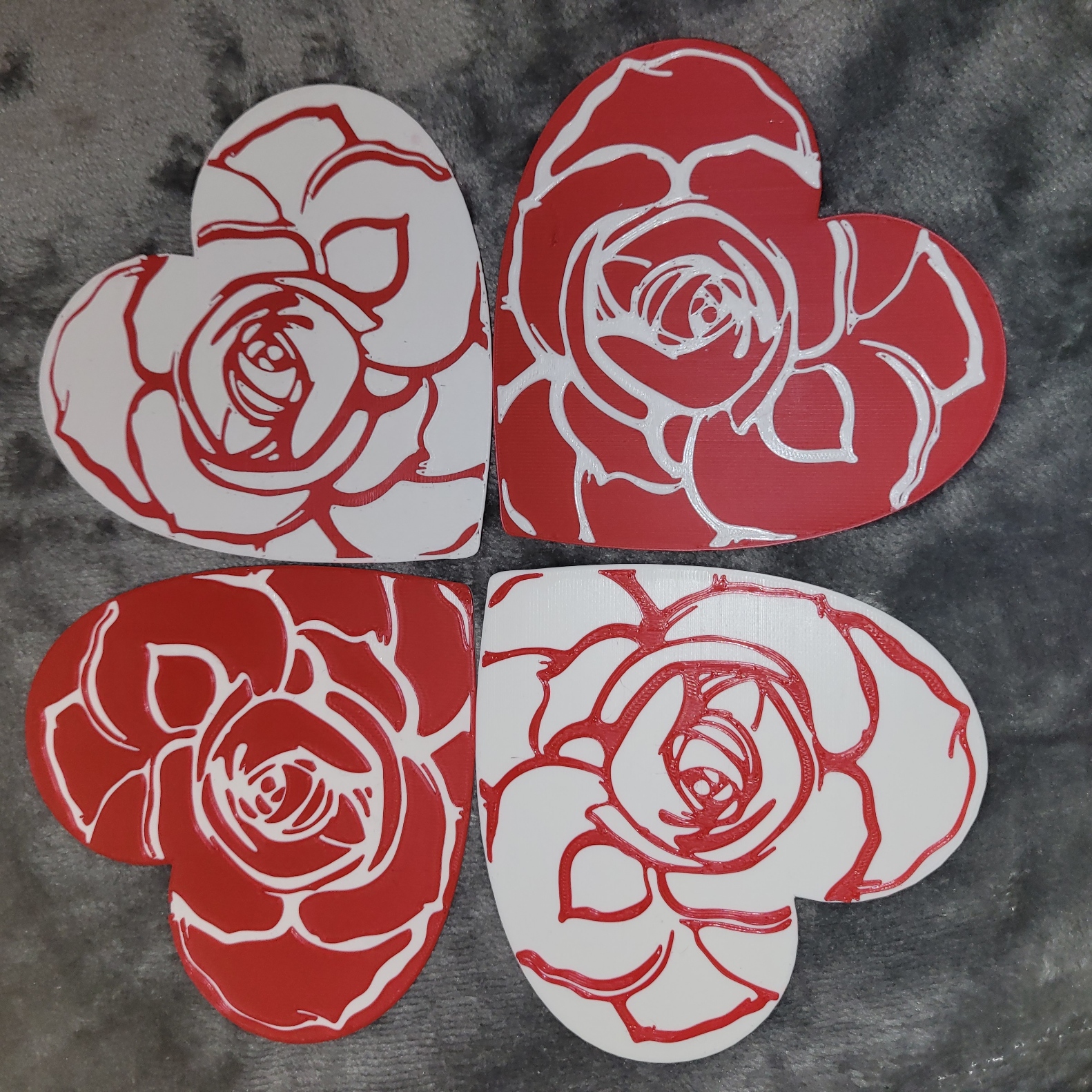 Heart with Rose