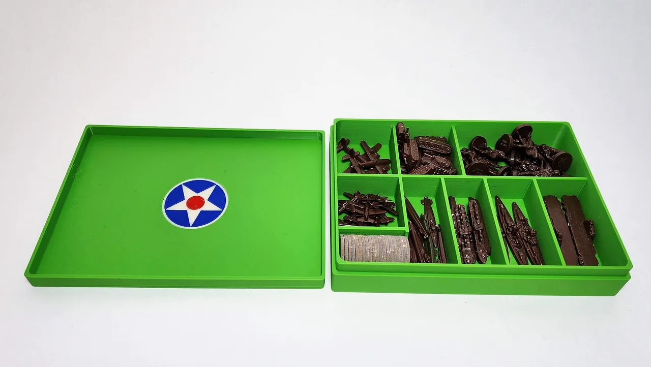 Axis and Allies compact case (multicolor) by mach3d | Download free STL ...