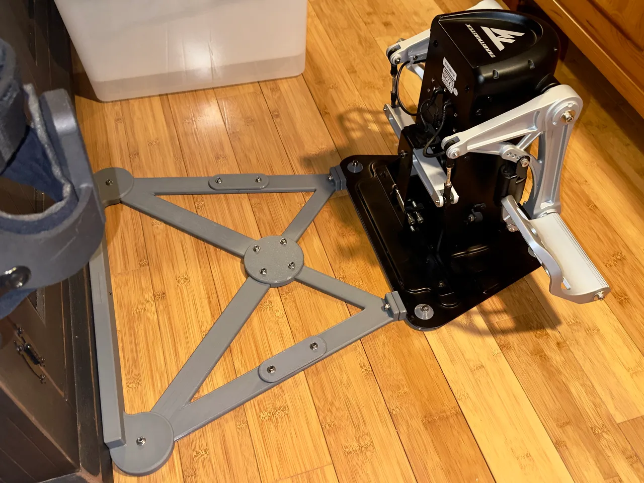 Thrustmaster TPR Pendular Rudder Wall Bracing by Big Dipper 