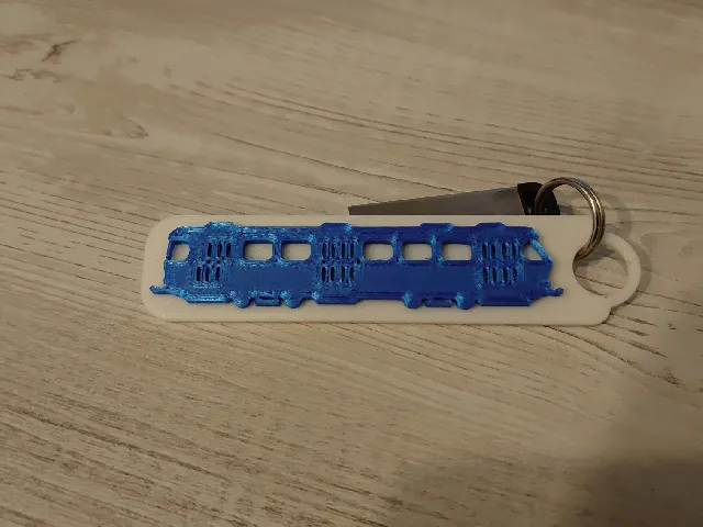 Tram Keychain T3 / Klíčenka tramvaj T3