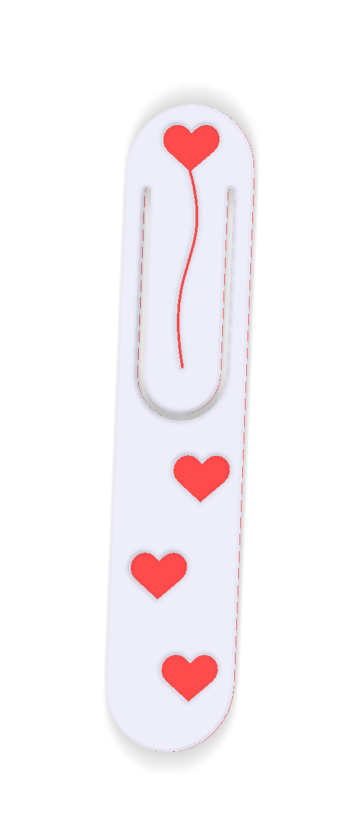 Quick Print Valentine Bookmark - Perfect for Classroom Exchanges — miniatura 4