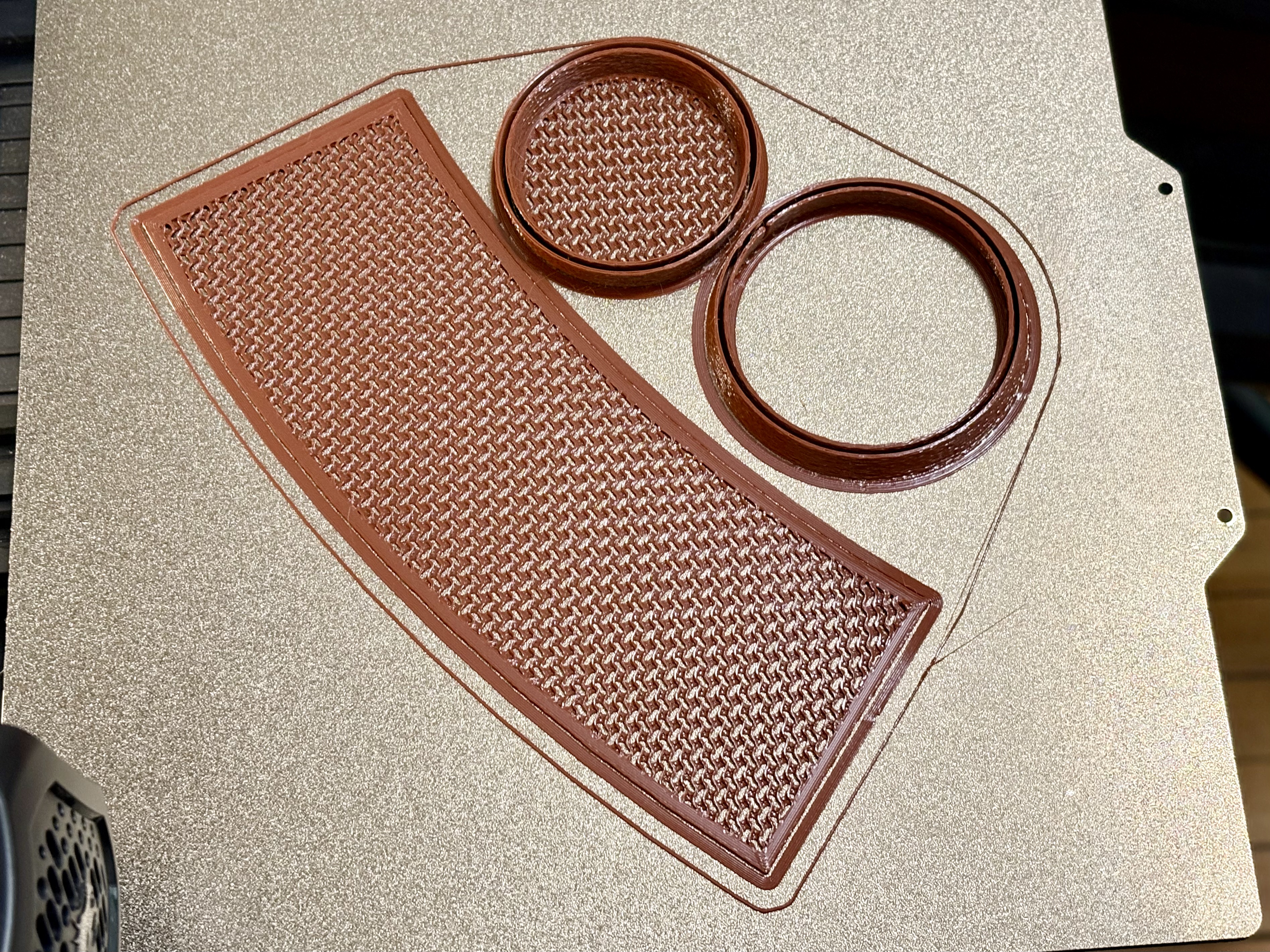 Miniature Mesh Desktop Trash Bin - Under 1 Hour - Easy Assembly - Fuzzy Skin — miniatura 2
