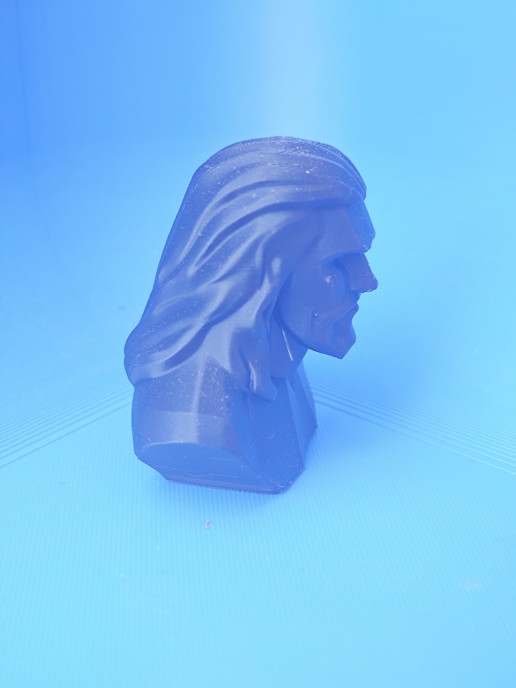 Bust Aquaman - Lowpoly — miniatura 3