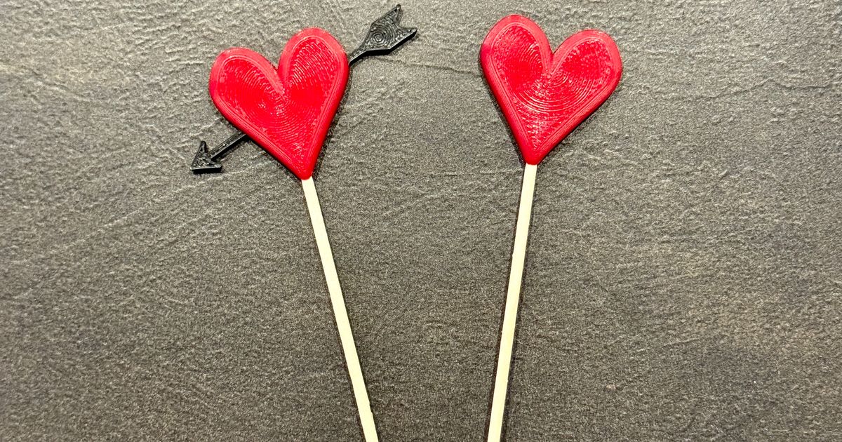 Pimp my Toothpick "Heart" by Healow Download free STL model