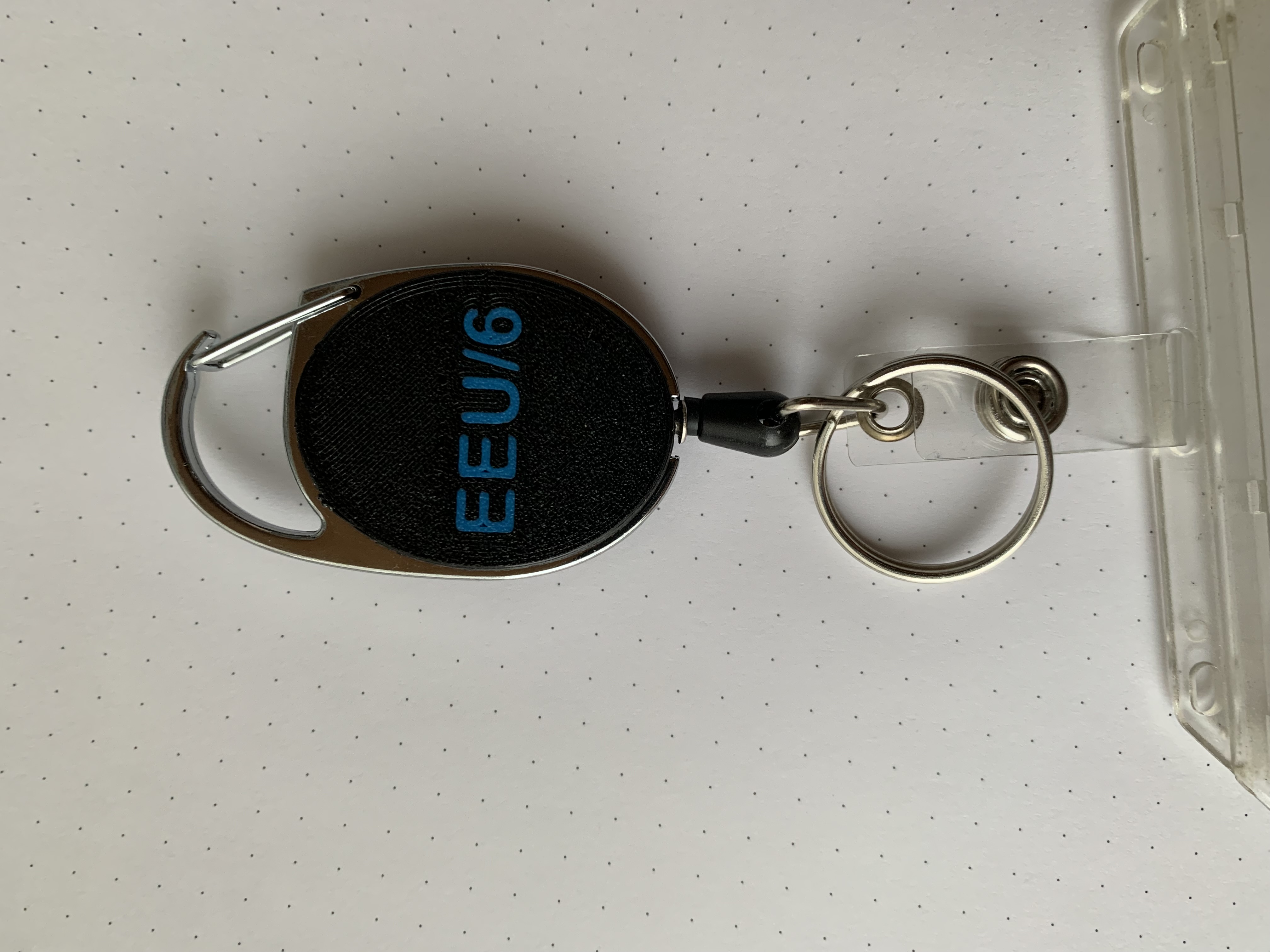 screwed badge zipper cover replacement