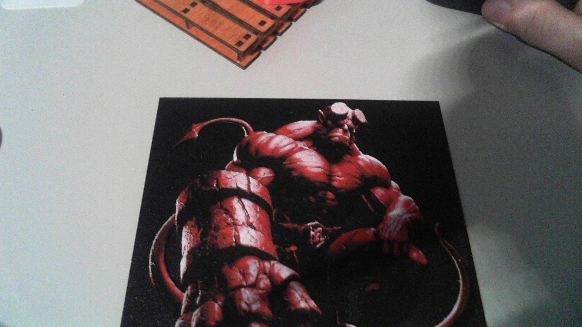 Miniatura 3 do modelo 3D Hellboy Hueforge