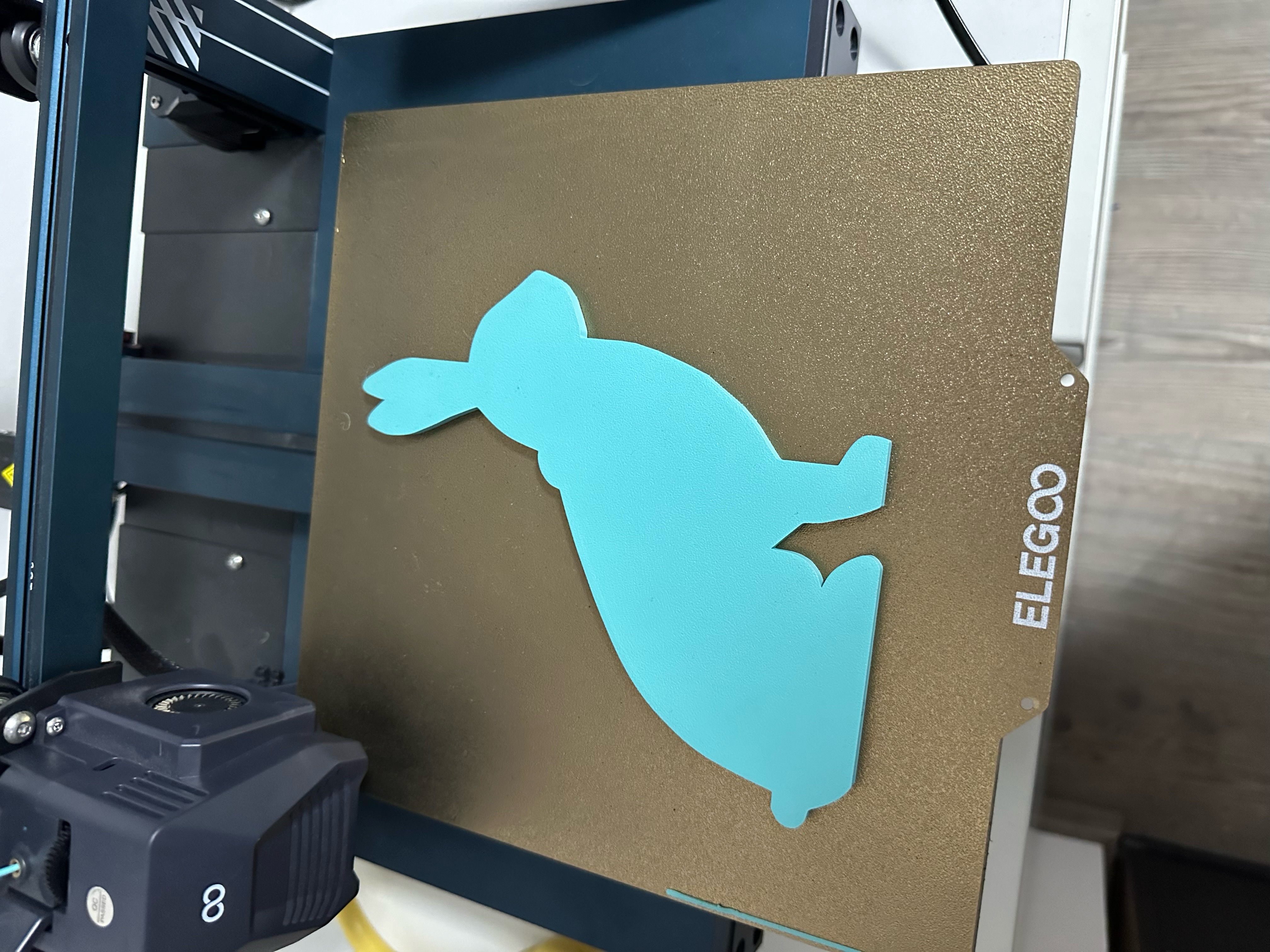Osterhase Silhouette