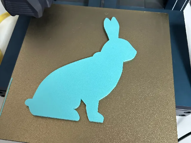 Osterhase Silhouette