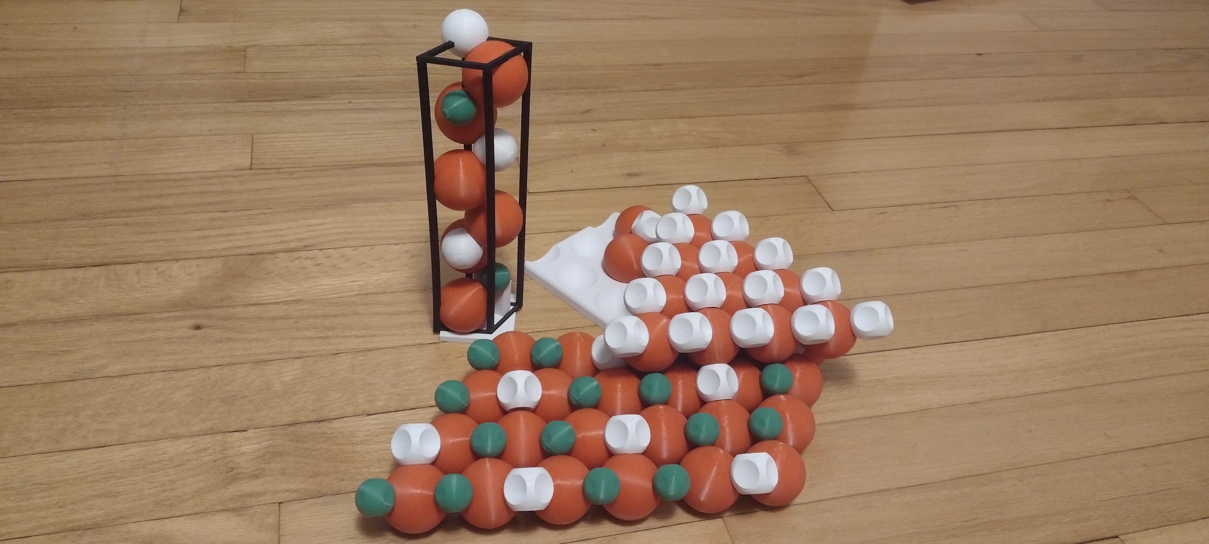 Crystal Model Li-Ion Layered Oxide Battery Cathode