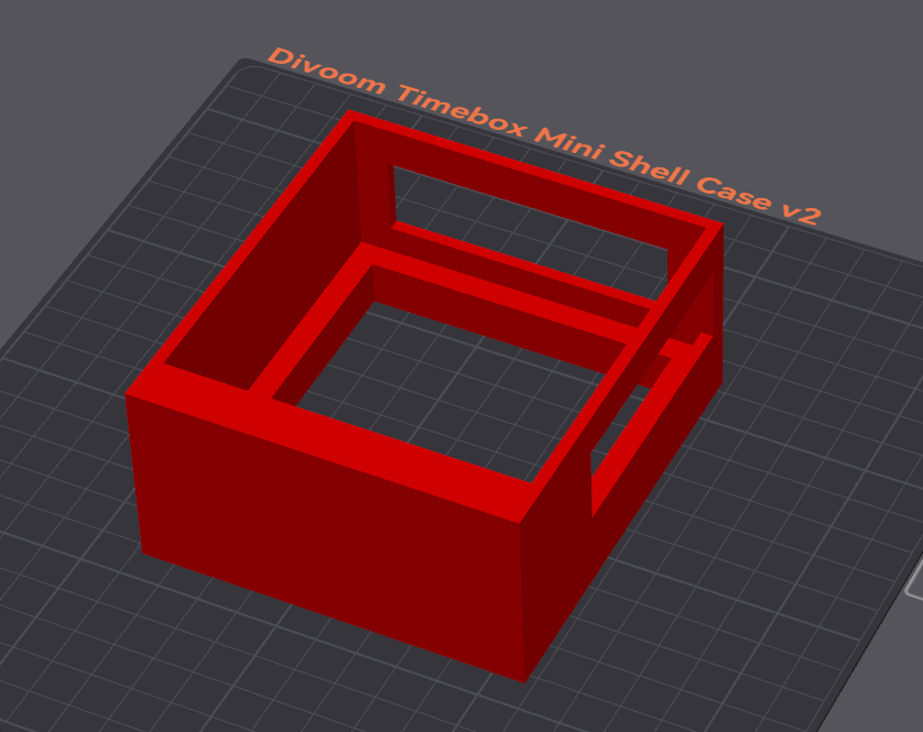 Divoom Printable Divoom Timebox Mini Shell Case - Updated v2 par CheebaSweets ...