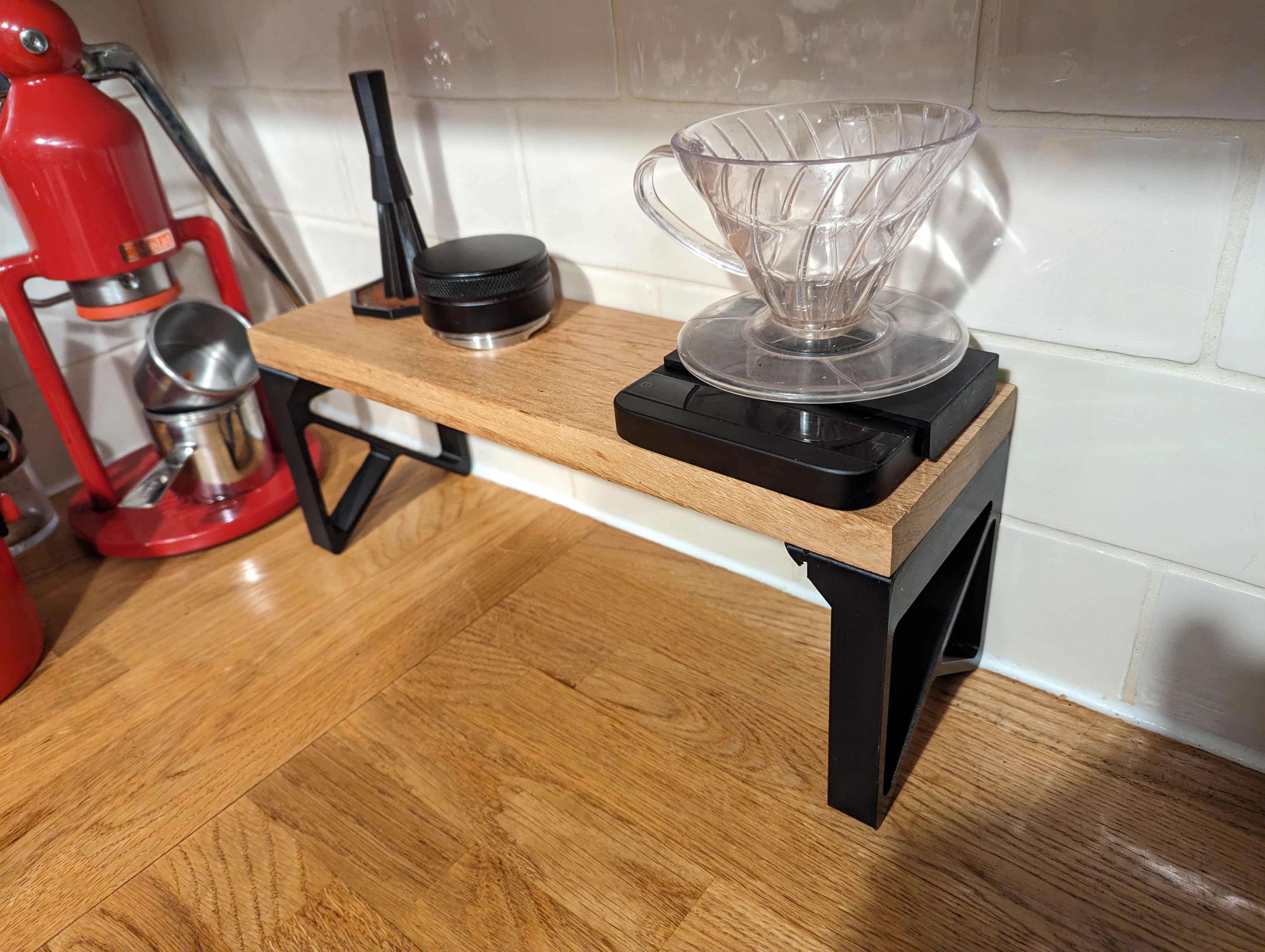 Miniatura 2 do modelo 3D Free Standing Shelf Bracket