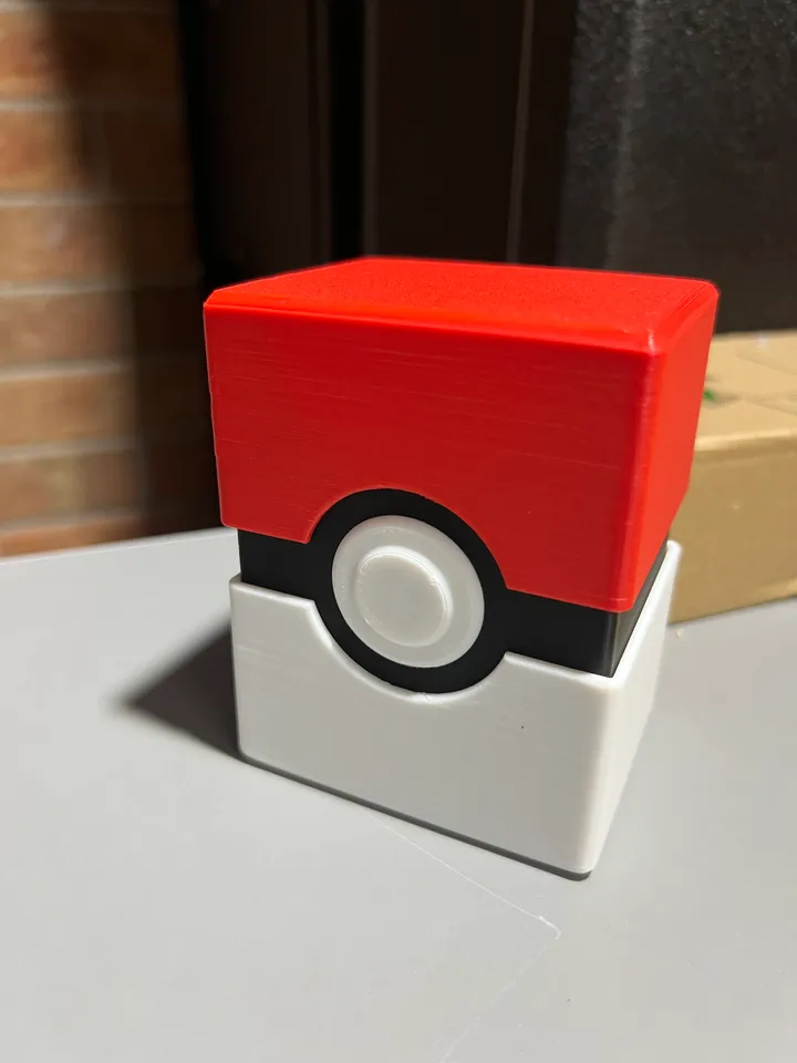 Locking lid Pokmon card holder by thebigkz | Download free STL model |  Printables.com