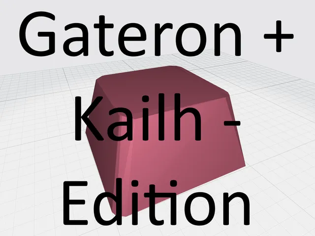 Simple Keycap for Gateron / Kailh switches