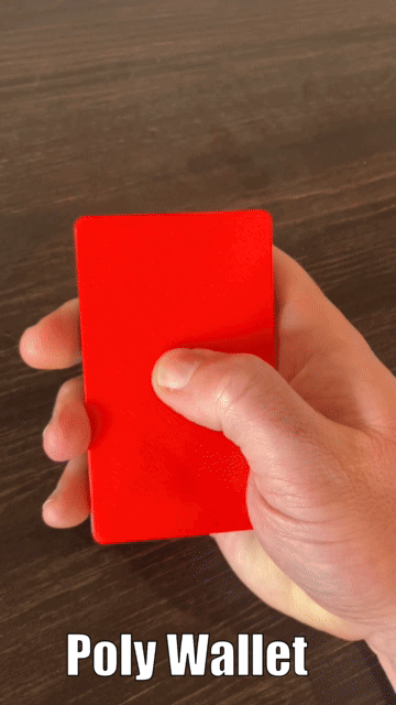 The Poly Wallet - Slim, Pop-Up, Cascade Wallet