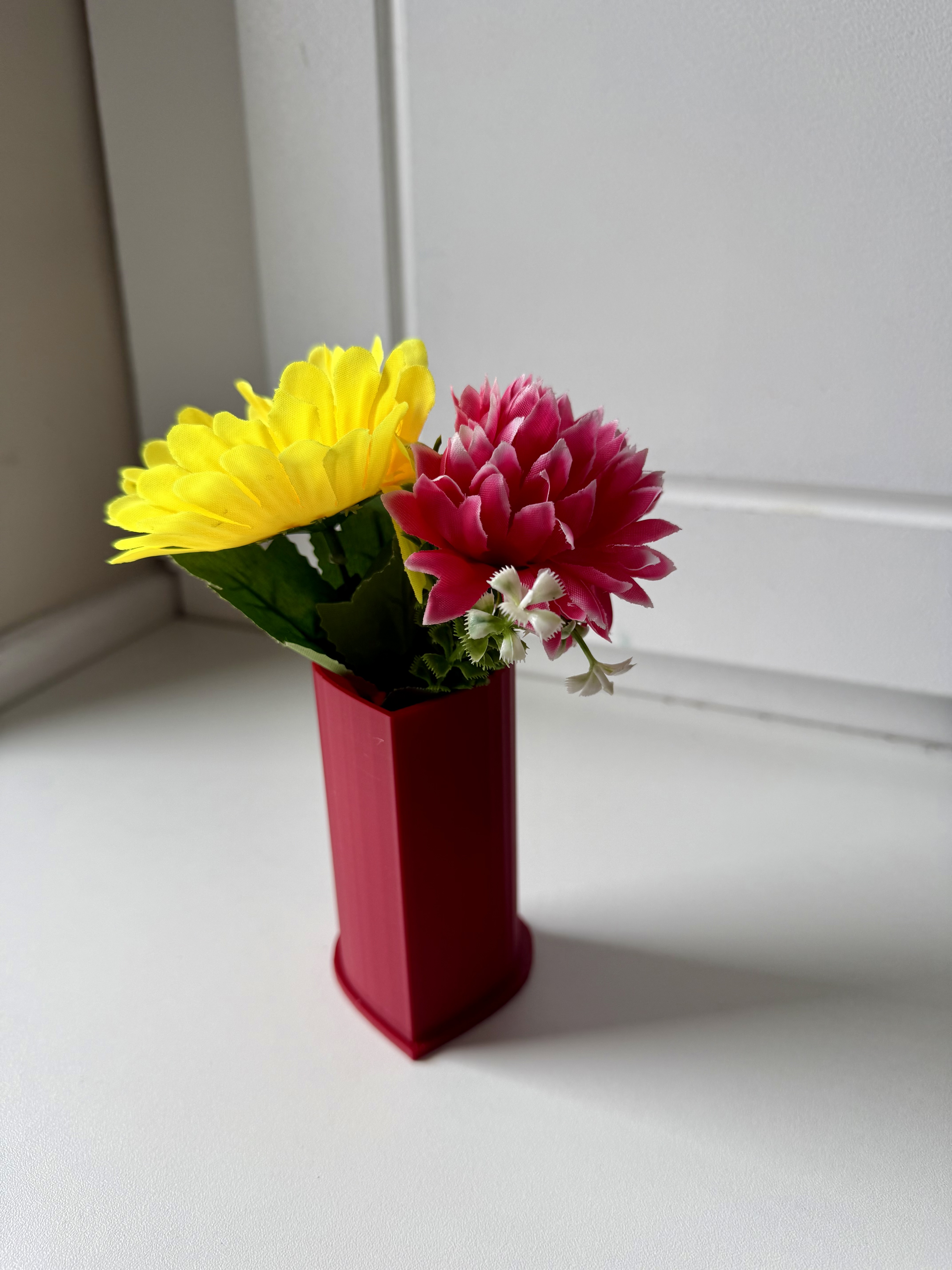 Heart shaped vase