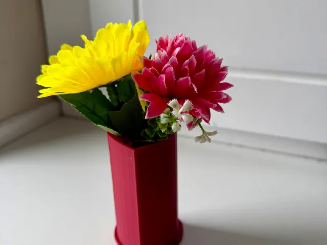 Heart shaped vase