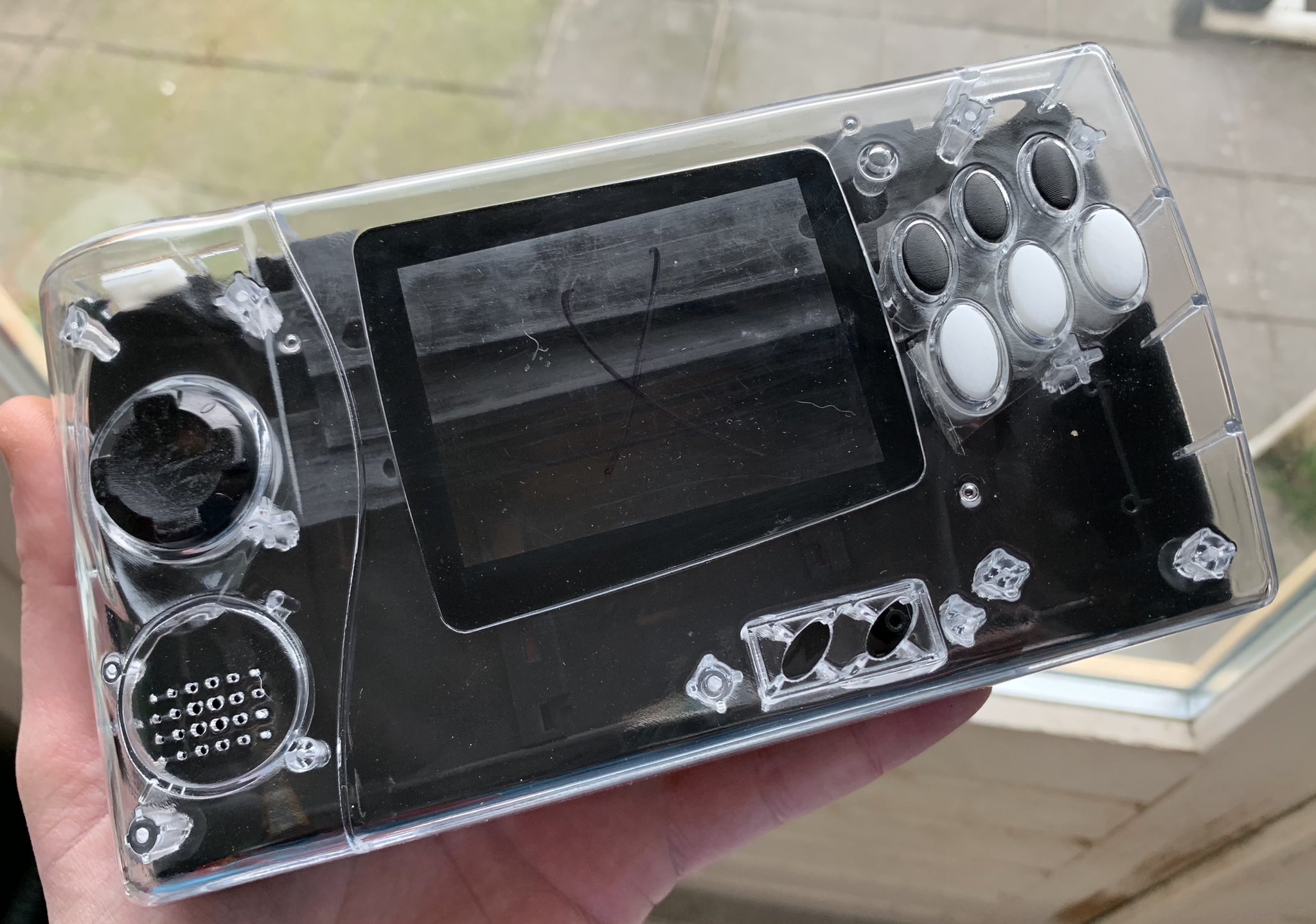 SEGA Nomad - Replacement Shell + buttons
